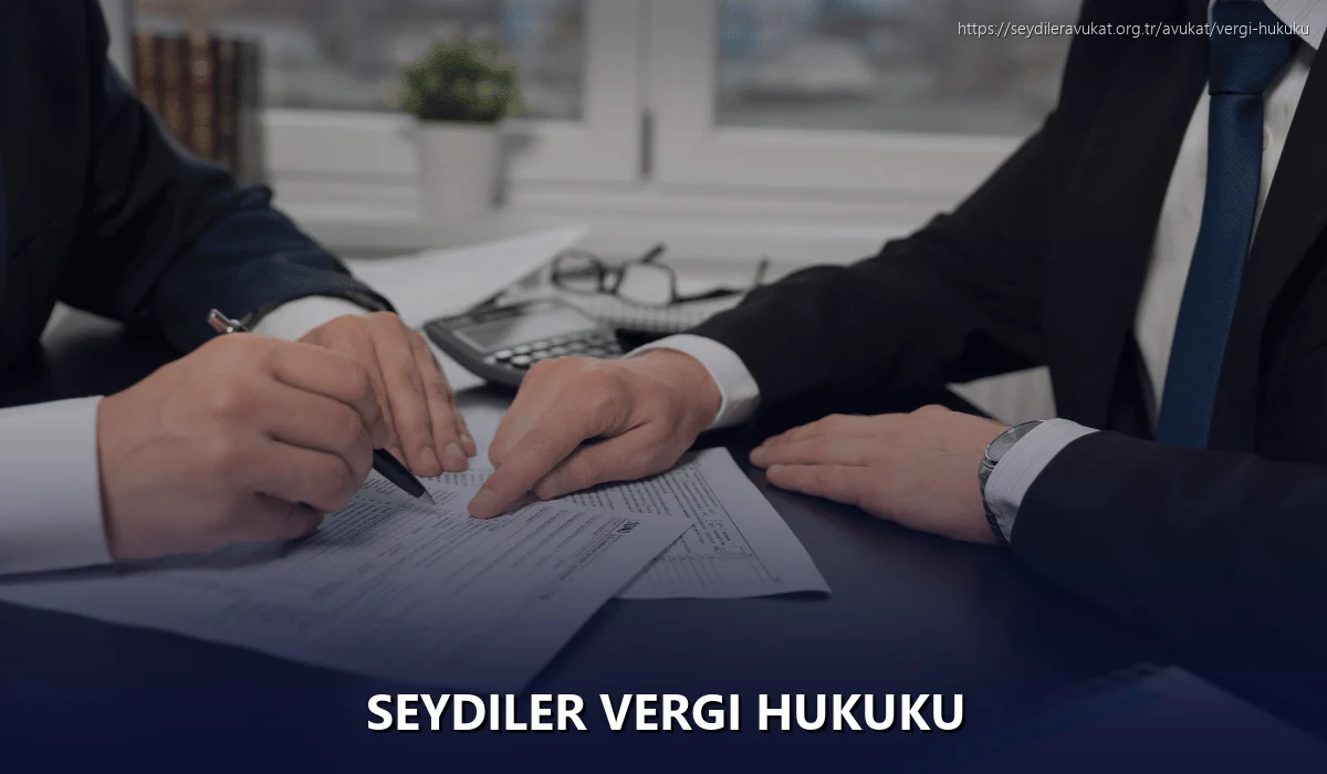 Seydiler Vergi Hukuku